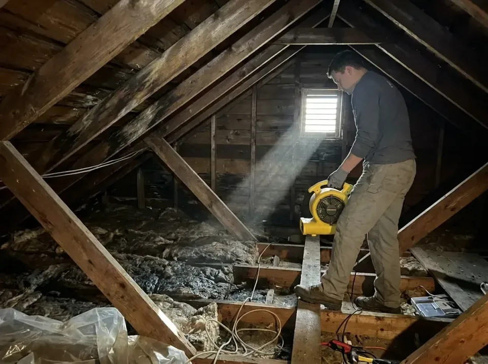 attic-water-damage-drying-proc-007 — frequently asked questions, Emergency Water Extraction & 24/7 Flood Response in St. Ant…
